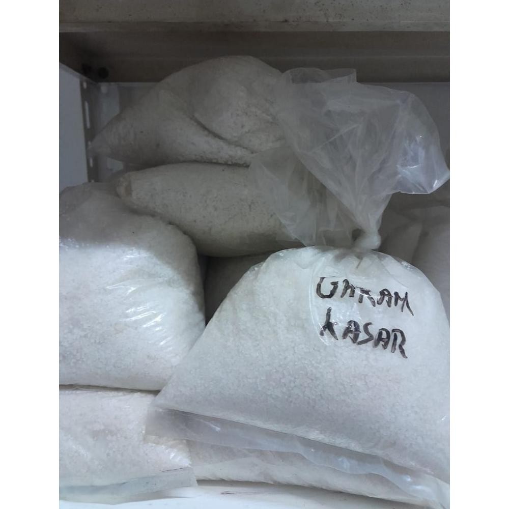 

(Terbaru) Garam Kasar/Krosok 1 Kg + Bonus packing bubble wrap (Terlaris)