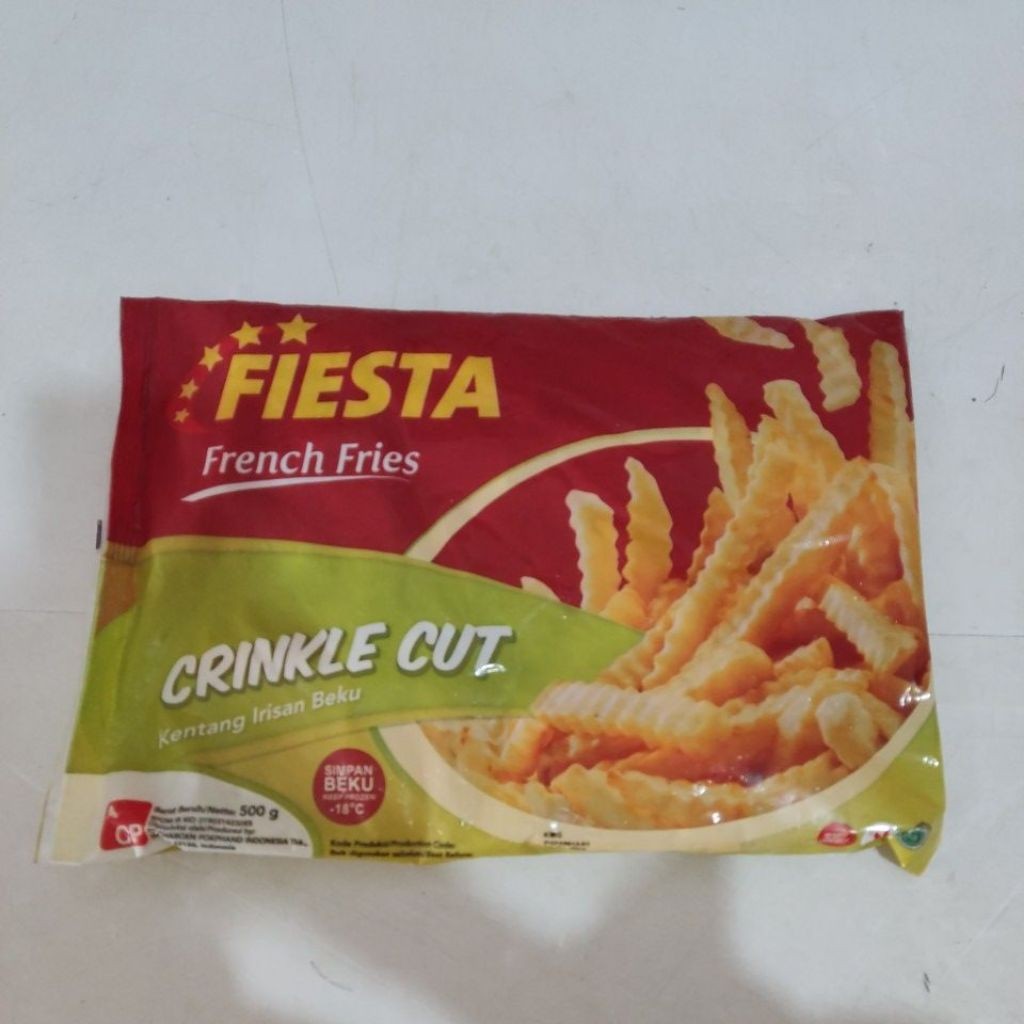 

Fiesta French fries Crinkle Cut 500g