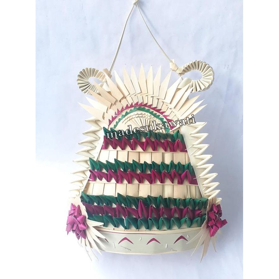 Buruan beli] Set Kostum Pakaian Busana tari Rejang Dewa kain satin