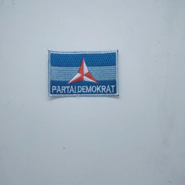 Mega Sale Vex-2126 Oh34 Logo Bordir Partai Demokrat / Logo Partai Demokrat / Bordir Logo Partai Demo