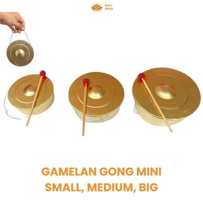 <<<<<] Gamelan Gong Mini, Medium, dan Big - kenong - Gong bali - Mainan Gong
