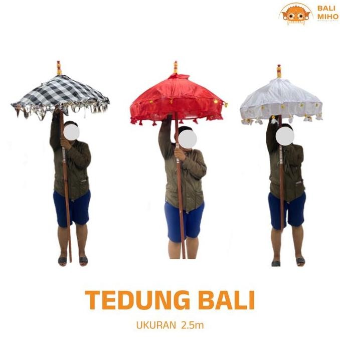 ] Tedung Bali Ukuran 2.5 Meter - Payung Bali - Payung Tedung - Keagamaan