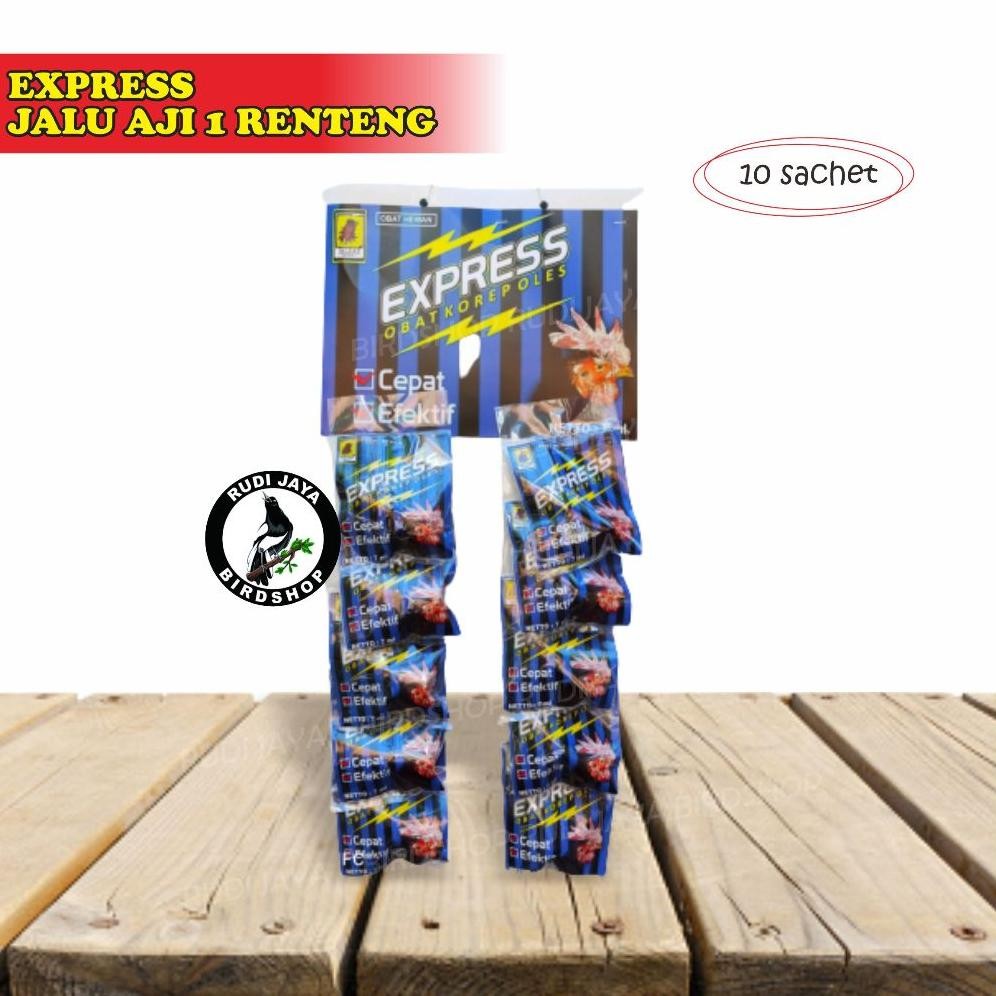 Ukd- Lnb-1217 Pl30 Express Jalu Aji 1 Renteng Obat Korep Kurap Jamur Buras Ayam Ampuh Cepat Segera S