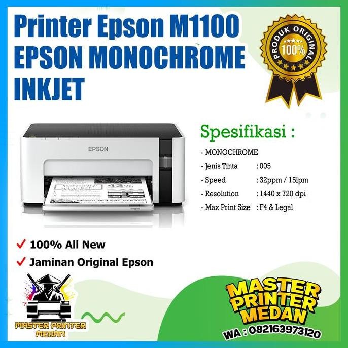 ------] Printer Epson M1100 EPSON MONOCHROME INKJET