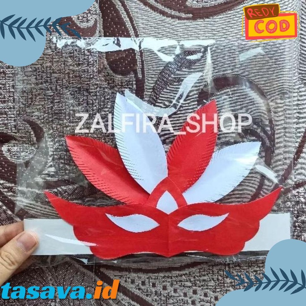 Hiasan Kepala Merah Putih/Mahkota Karnaval Agustusan