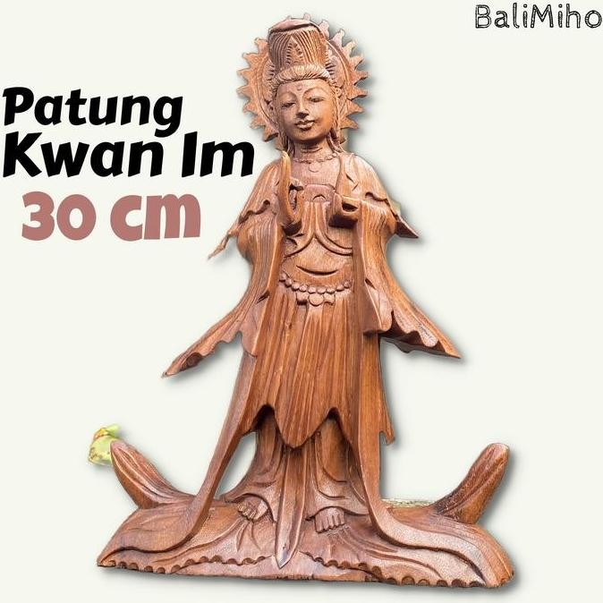 ><><><] Patung Dewi Kwan Im Kayu Patung Dewi Kwan in Patung Dewi Guan yin