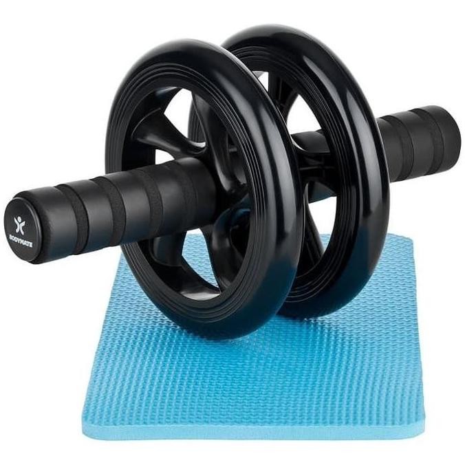 ABS Roller Roda Abs Ab wheel Double wheel roller Alat gym Fitness