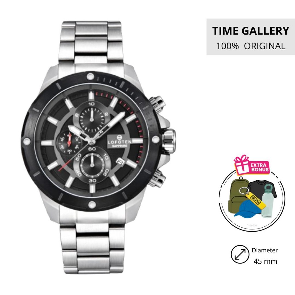 Jam tangan original lofoten ori f-6509mc ss4 f6509mcss4 f 6509 mcss4 f6509 m mc ss4