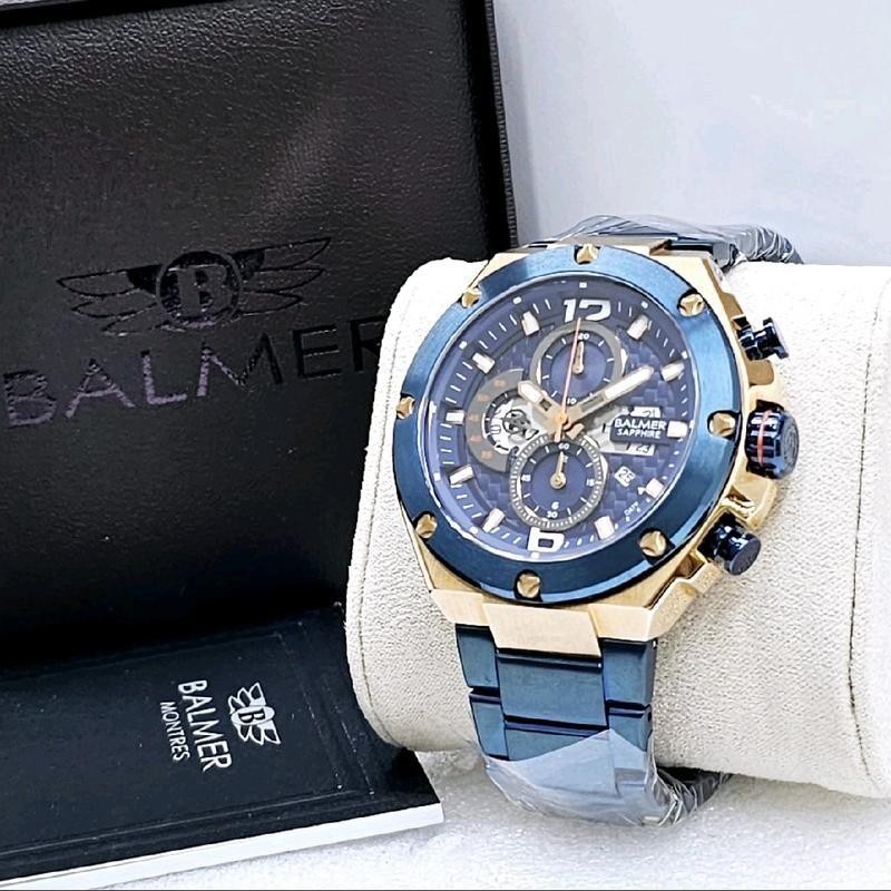 Jam Tangan 100% Original Balmer b8117mcbrg5 b-8117m cbrg-5 8117 b8117m cbrg5 b8117mc brg-5 brg5 ori