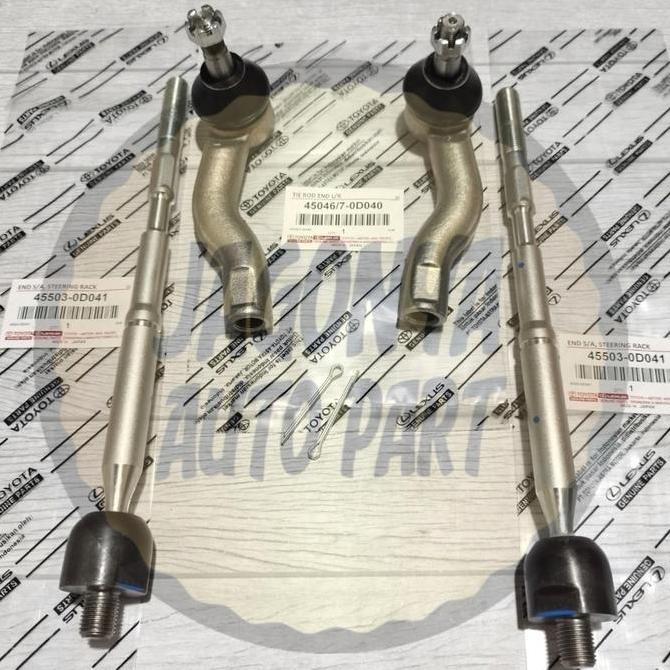 Tie Rod + Rack End New Yaris Vios Gen-3 2013 2014 2015 2016 2017 2018 Original