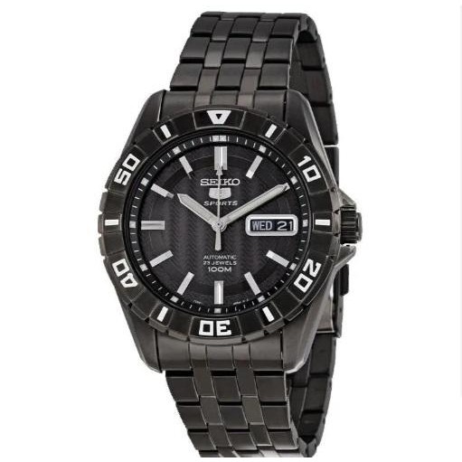 Seiko SNZH77 Jam Tangan Pria Otomatis 38.7mm Hitam