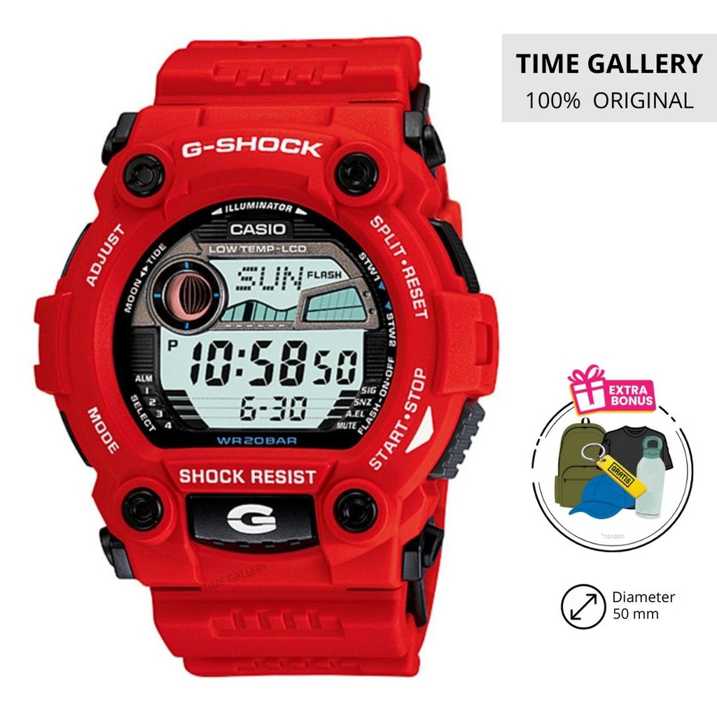Jam Casio G-SHOCK Original ORI G-7900A-4DR G7900A 4D G7900 4 7900 4A