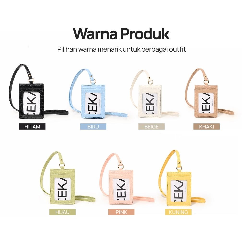 

Update [NEW] CEKA Lanyard Fiora Card Holder ID Name Tag Kartu Tanda Pengenal ,,