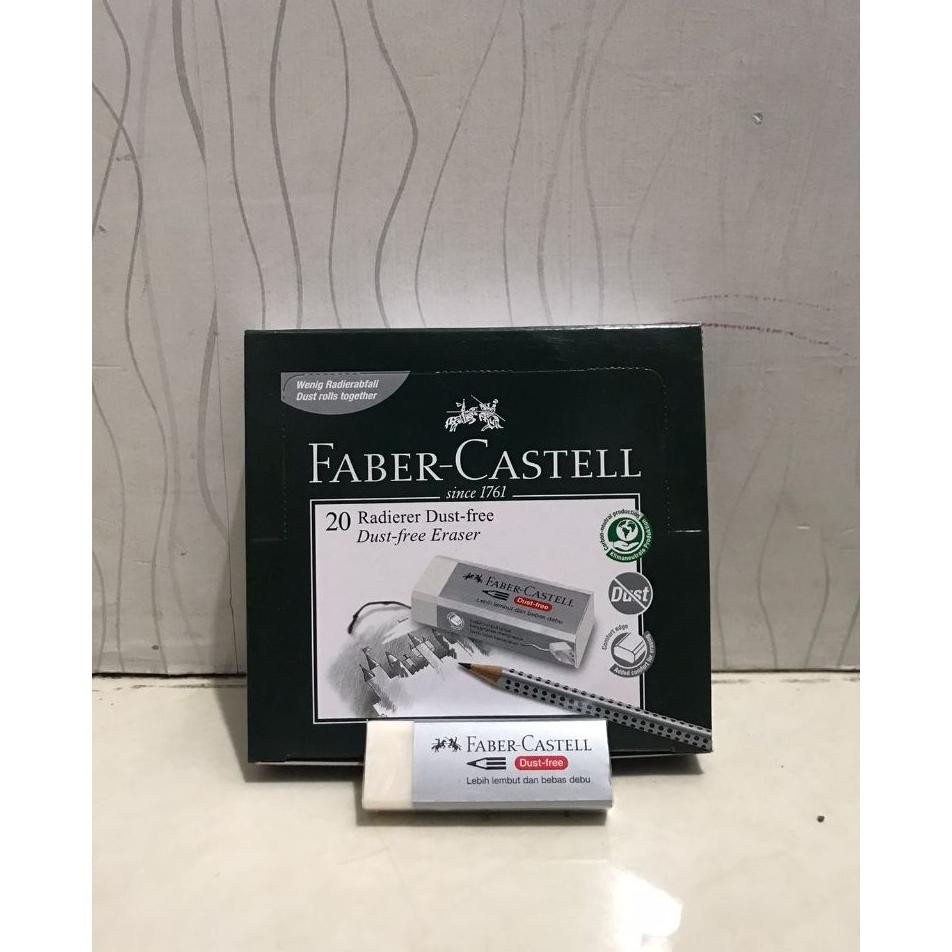

Penghapus Faber Castell Putih Besar Eraser Bwhite Faber Castell Dust Free Eraser 1 Pa Isi 20Pcs