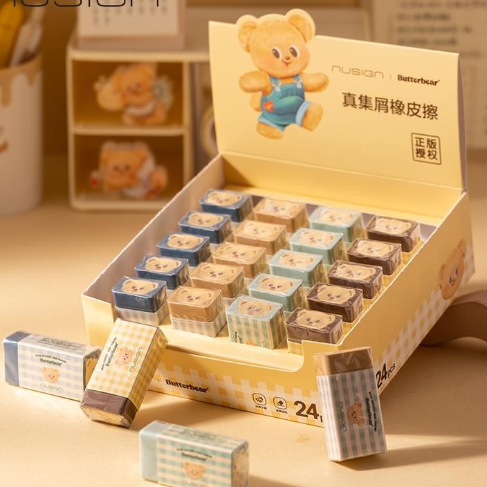 

Deli X Butterbear Penghapus Eraser Tidak Mudah Patah Ns036B