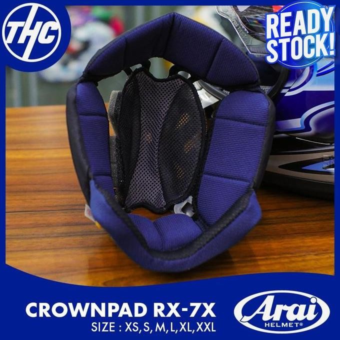 // ARAI HELMET RX-7X CROWN PAD (BUSA HELM) //