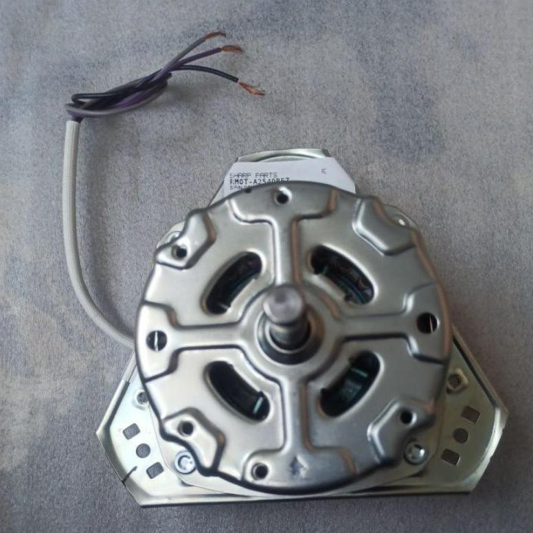 motor spin dinamo pengering mesin cuci sharp original es-t1290wa-bl es-t1290wa-pk es-t1490wa-bl es-t