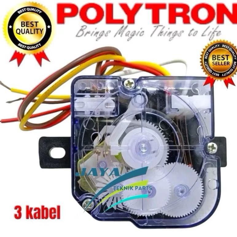 timer wash mesin cuci polytron 3 kabel pwm9076 pwm8556 pwm8357 timer pencuci mesin cuci polytron 2 t