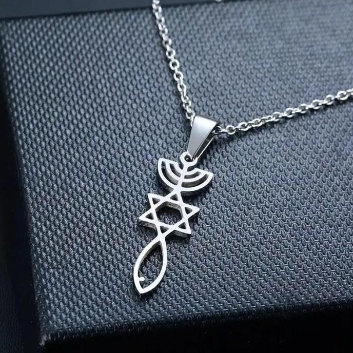 Kalung Mesianik Profetik Judaika Aksesoris Souvenir Rohani Kristen