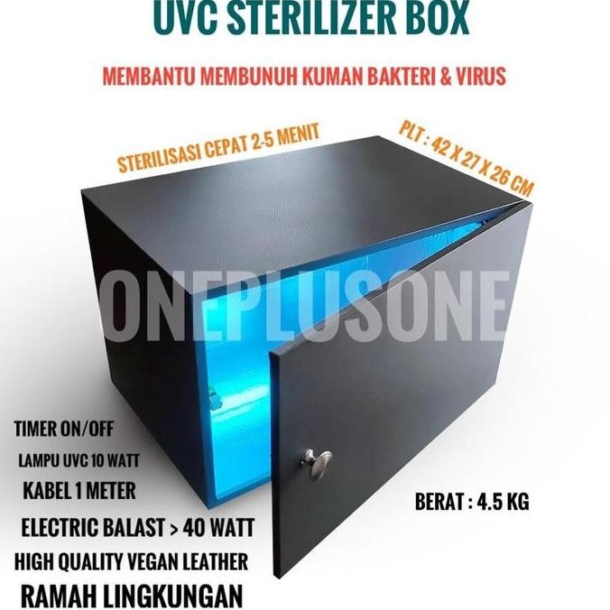 Terlaris Uvc Sterilizer Box / Box Steril Virus / Box Lampu Uvc