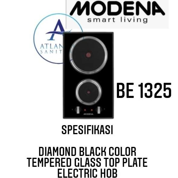 Modena Kompor Tanam Listrik Be1325/Kompor Tanam Elektrik Modena Be1325 Co