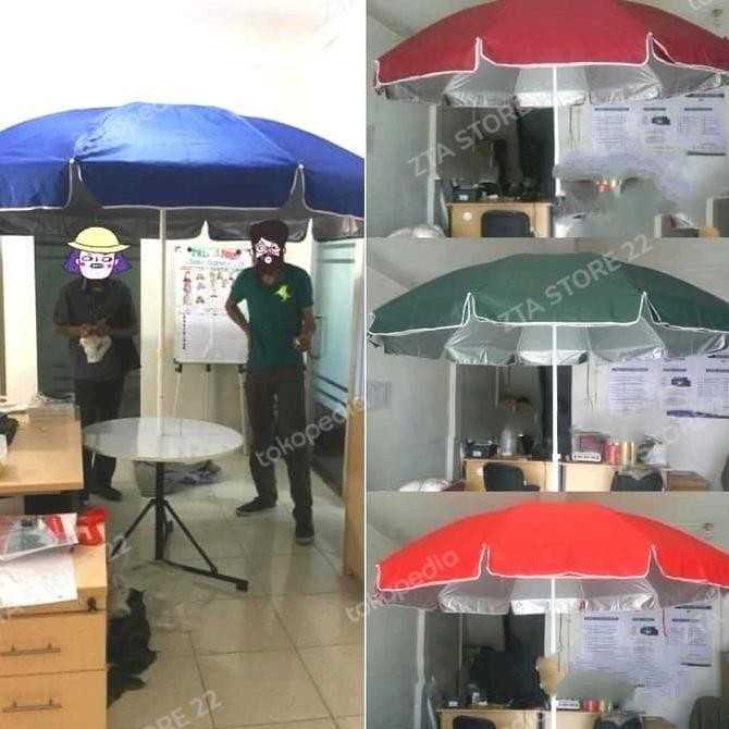 1 set payung tenda dobel + meja LL