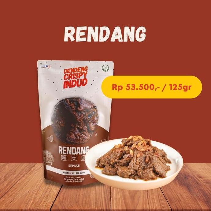 

Rendang Sapi Indud 125 Gram LL
