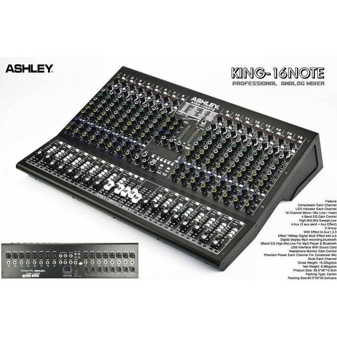 Mixer Ashley King 16 Note King16Note King16 Original