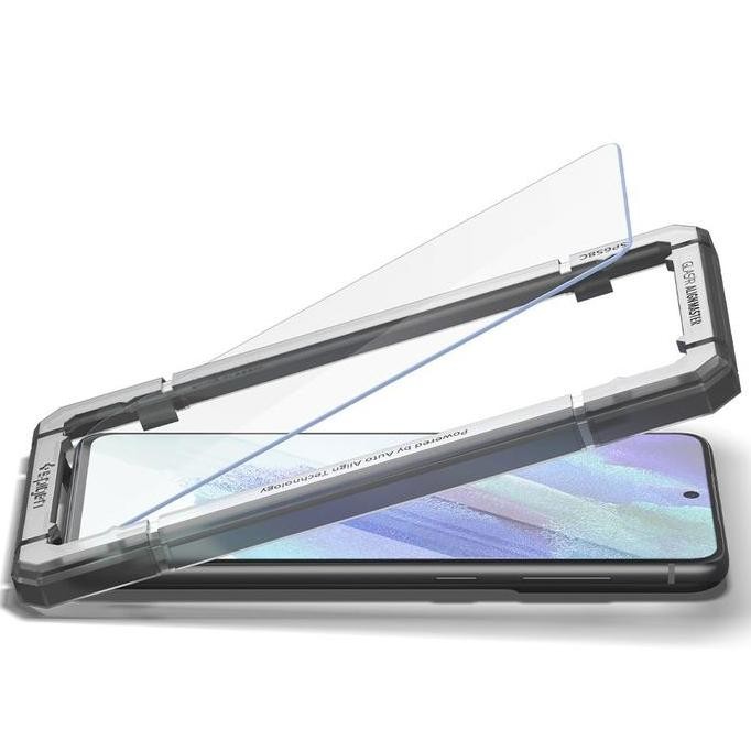 Tempered Glass For Samsung Galaxy S21 Fe Spigen Alignmaster Full Cover