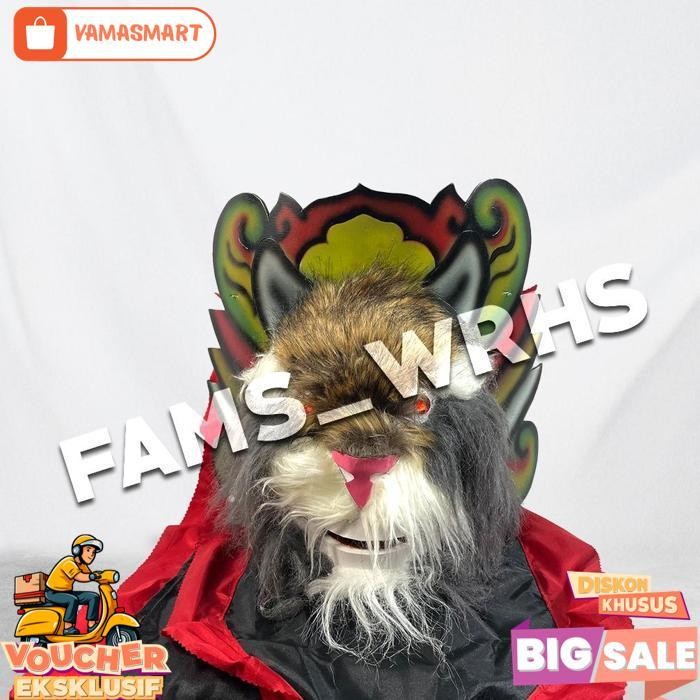 Fams Wrhs Barongan Kucingan Blitar Barongan Caplokan Kucingan (Bisa Cod) Jawa Timur