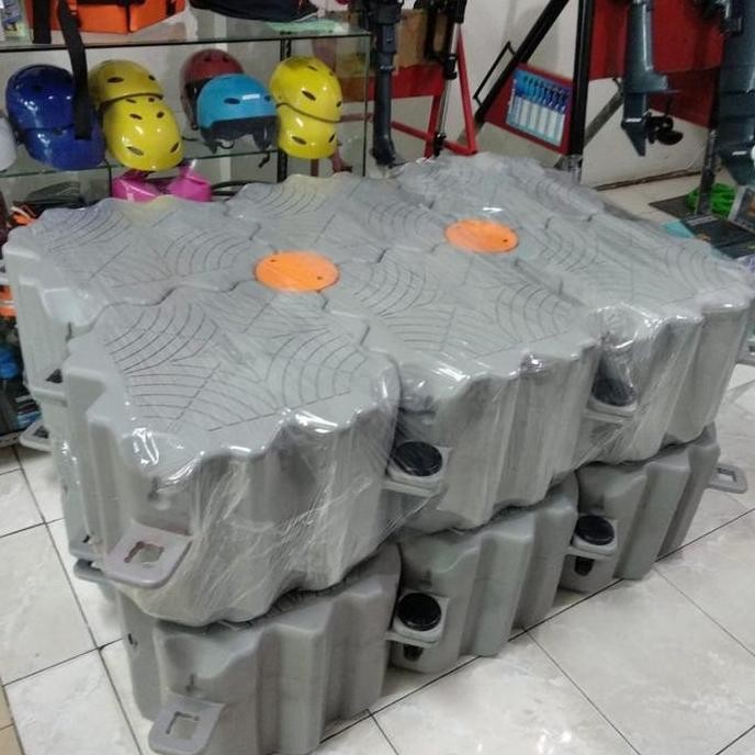 Dermaga Apung Kubus Apung Hdpe Untuk Jembatan 1 X 1.5 Mtr