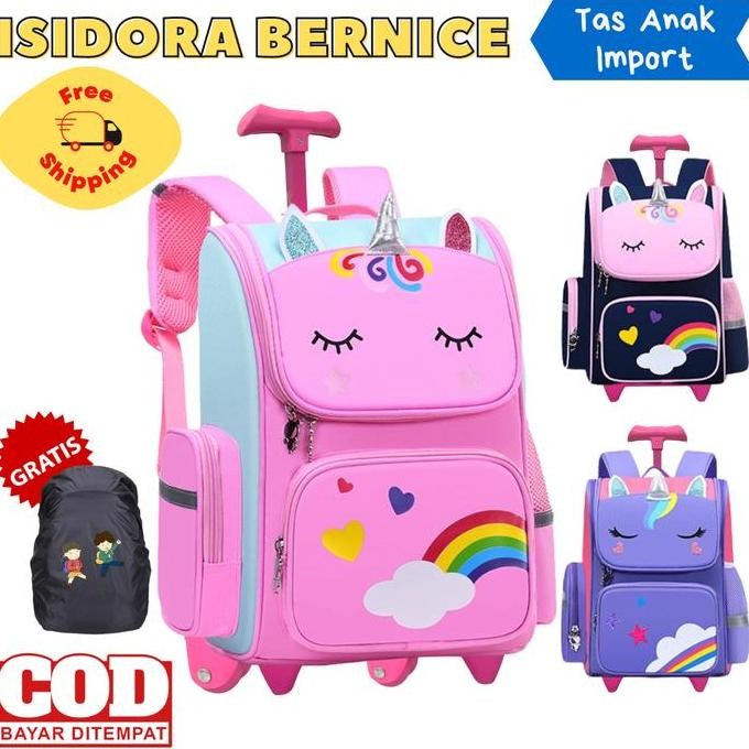 Tas Koper Anak Perempuan Tas Trolley Anak Sd