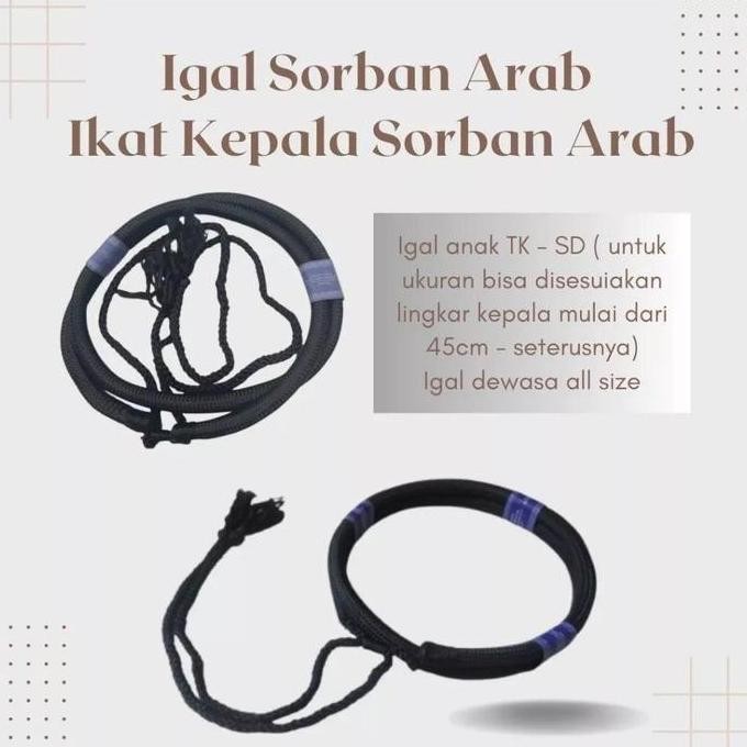 DA47 }} Igal Arab igal ikat sorban arab / igal ikat kepala / igal sorban arab