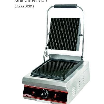 Getra Contact Grill Cg-22 / Panini Machine / Mesin Panini Co