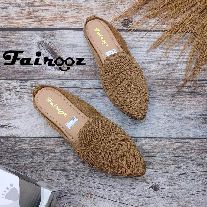 

Fairooz - Sandal Wanita Casual Selop Rajut Import NEW MOTIF SF19 LS