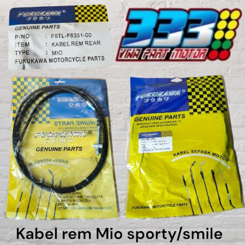KABEL REM BELAKANG MIO SPORTY MIO SMILE TALI REM MIO