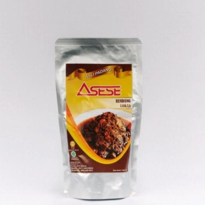 

Rendang Lokan Asese Asli Padang / Rendang Kerang Asese 250Gr / Asese