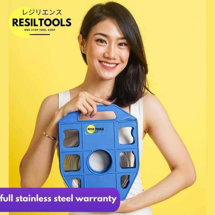 

Bst Ready Per 5 Roll Plat Strapping Stainless 19 Mm Tali Straps 3/4 Inch Best Seller