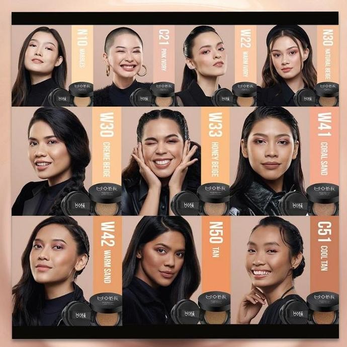 MAKE OVER POWERSTAY DEMI MATTE COVER CUSHION - cushion make over - bedak cair make over - bedak taha