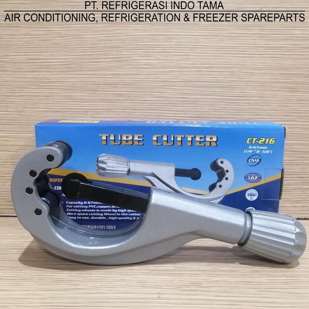 

TUBE CUTTER CT 216 1/4" - 2 5/8" - PEMOTONG PIPA TEMBAGA
