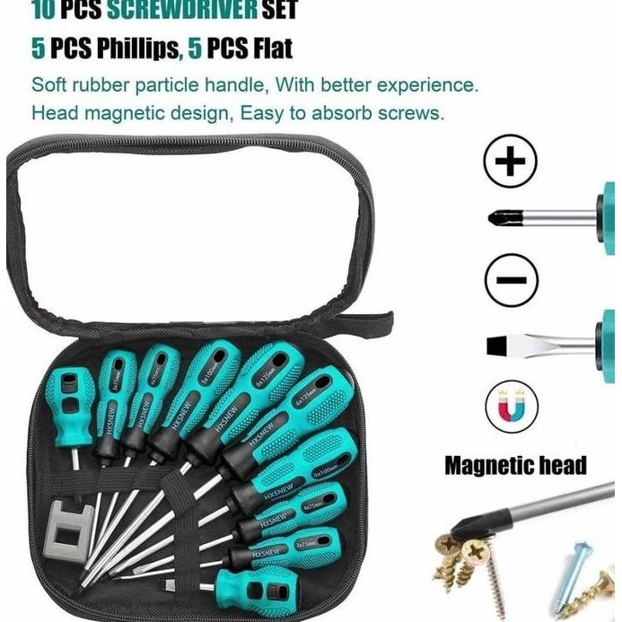 Screwdiver - Obeng Set Magnet / Obeng Set Reparasi / Mata Obeng Skrup