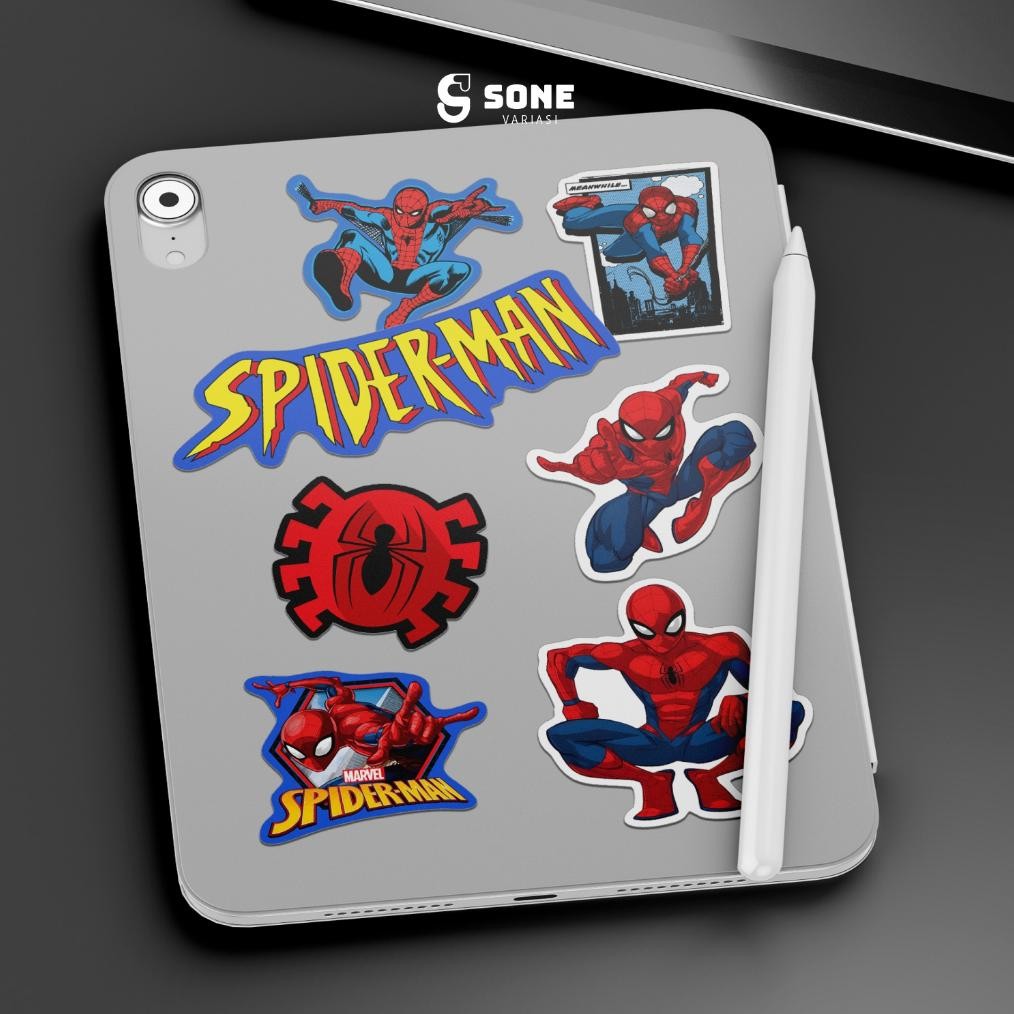 

Cuci Gudang Stiker Spiderman Superhero Paper Vinyl Waterproof Sticker Buku Journal Koper Motor Casing HP Laptop Tumbler EAY-83