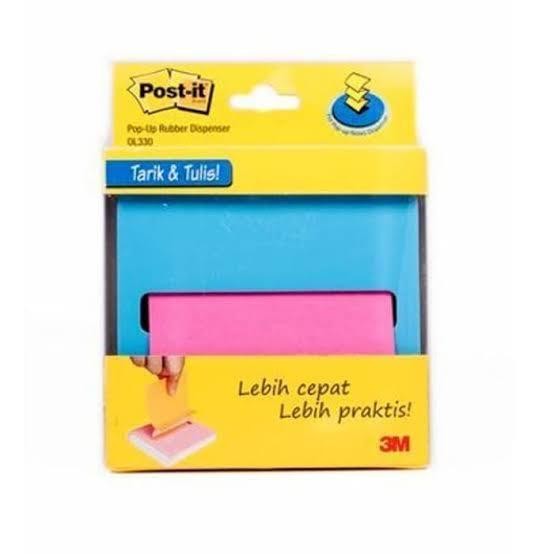 

Eelic Dispenser Pop Up 3M Rubber Dispenser Post It + Refill Hj-43