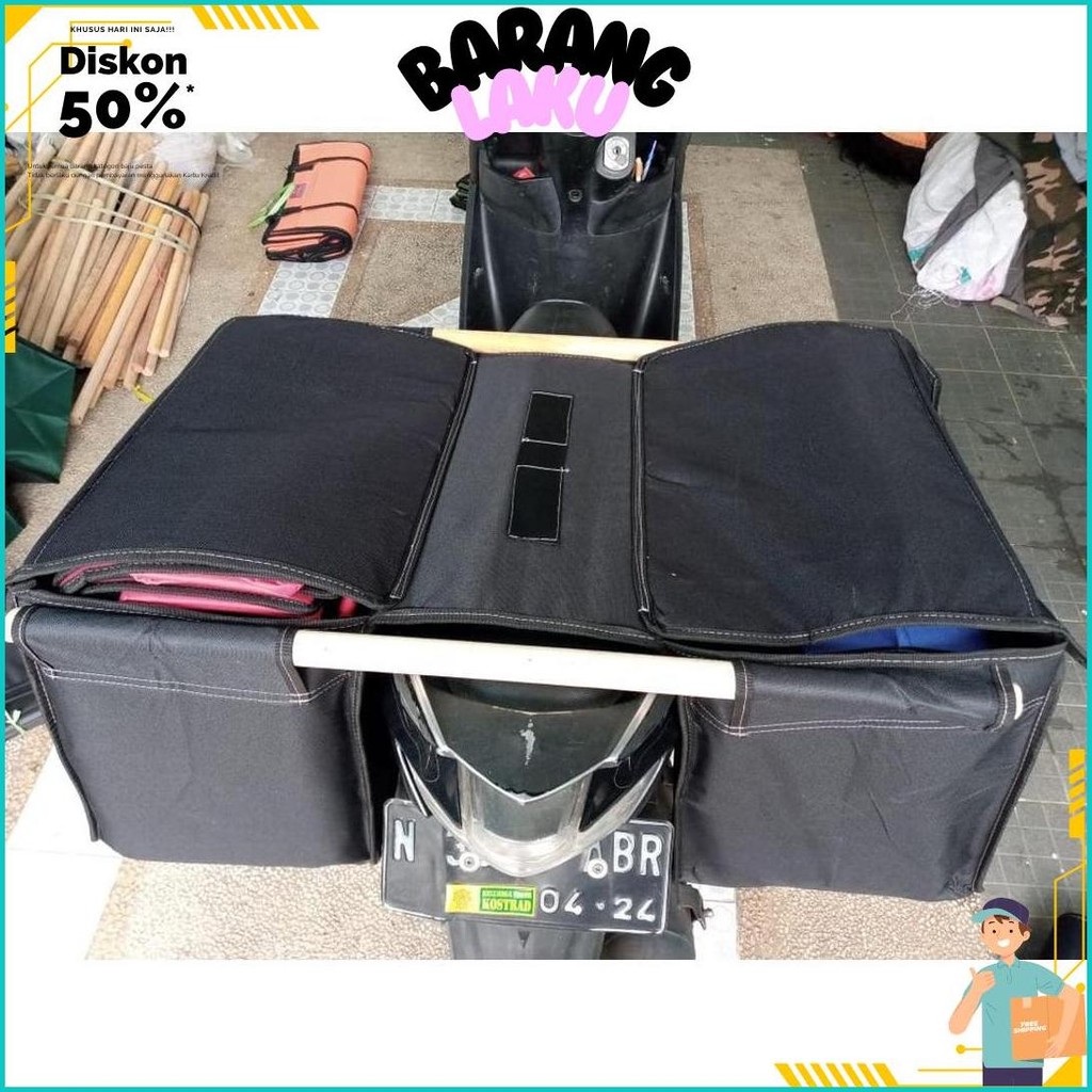 Tsk Tas Motor Kecil Tas Kurir Tas Bagasi Tas Pos Tas Bronjong Tas Barang Sadle Bag Siap Kirim