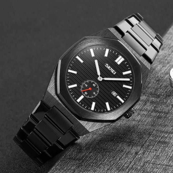Terlaris Jam Tangan Pria Borju Skmei 9262 Stainless Bu-95
