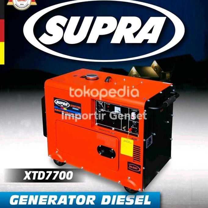 Genset Silent 5000 Watt Diesel Generator