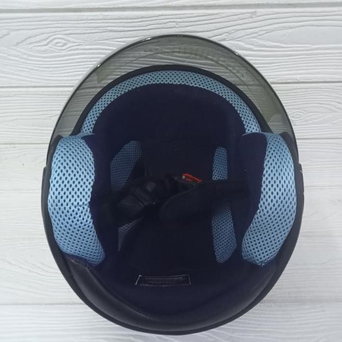 Helm Half Face Evolution Motif Traveling Mirip Gm Evo Helm Dewas