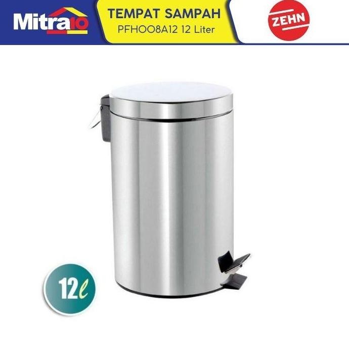 Promo Zehn Tempat Sampah 12 Liter Soft Close Stainless