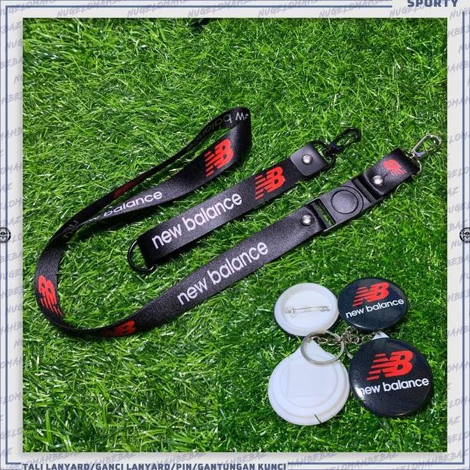 

DF16 }} TALI LANYARD/GANCI/PIN/GANTUNGAN KUNCI/HP - NEW BALANCE NB