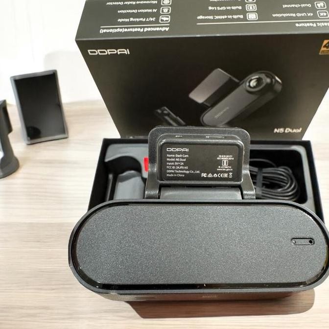 Murah Dashcam Ddpai N5 Dual , 4K